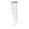 Z-Lite Farrell 7 Light Chandelier, 18in. W x 13.75in. H, Modern Gold 3043P7-7R-MGLD - alternate 2